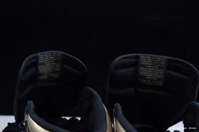 Reps LUCY 555088-032 AIR (2020) METALLIC GOLD RETRO 1 JORDAN BLACK HIGH 0607